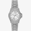 Mini Everest Pavé Silver-Tone Watch