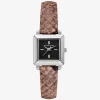 Mini Gwynn Snake Embossed Leather Watch