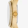 Mini Lexington Pavé Gold-Tone Watch Mini Lexington Pavé Gold-Tone Watch