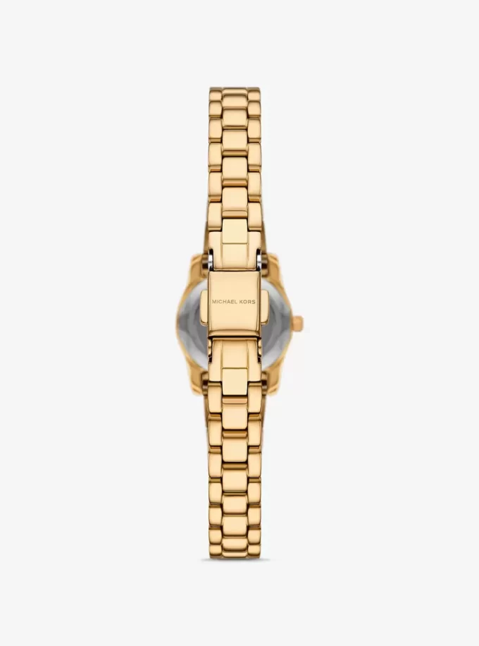 Mini Lexington Pavé Gold-Tone Watch Mini Lexington Pavé Gold-Tone Watch