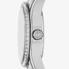 Mini Lexington Pavé Silver-Tone Watch