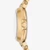 Mini Maren Pavé Gold-Tone Watch