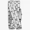 Mini Monroe Silver-Tone Double Wrap Watch