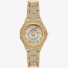 Mini Raquel Pavé Gold-Tone Watch