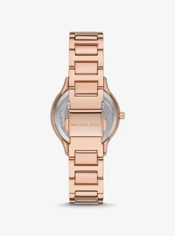 Mini Sage Pavé Rose Gold-Tone Watch Mini Sage Pavé Rose Gold-Tone Watch
