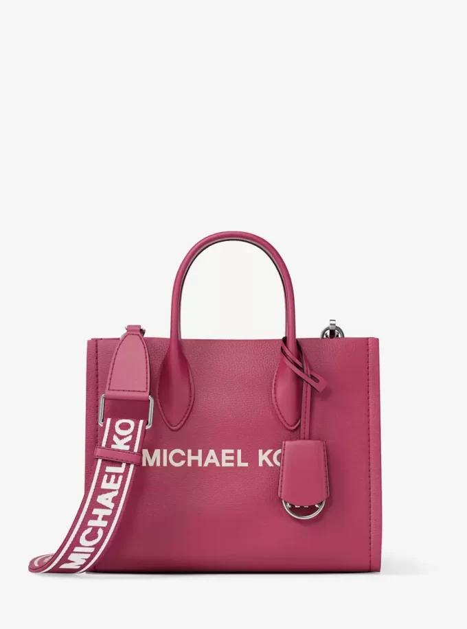 Mirella Small Pebbled Leather Convertible Crossbody Bag