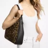 Nayla Medium Leopard Print Calf Hair Shoulder Bag Nayla Medium Leopard Print Calf Hair Shoulder Bag