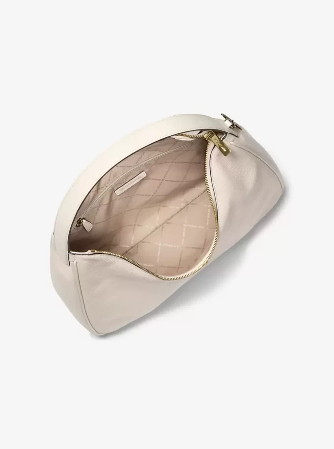 Nayla Medium Pebbled Leather Shoulder Bag Nayla Medium Pebbled Leather Shoulder Bag