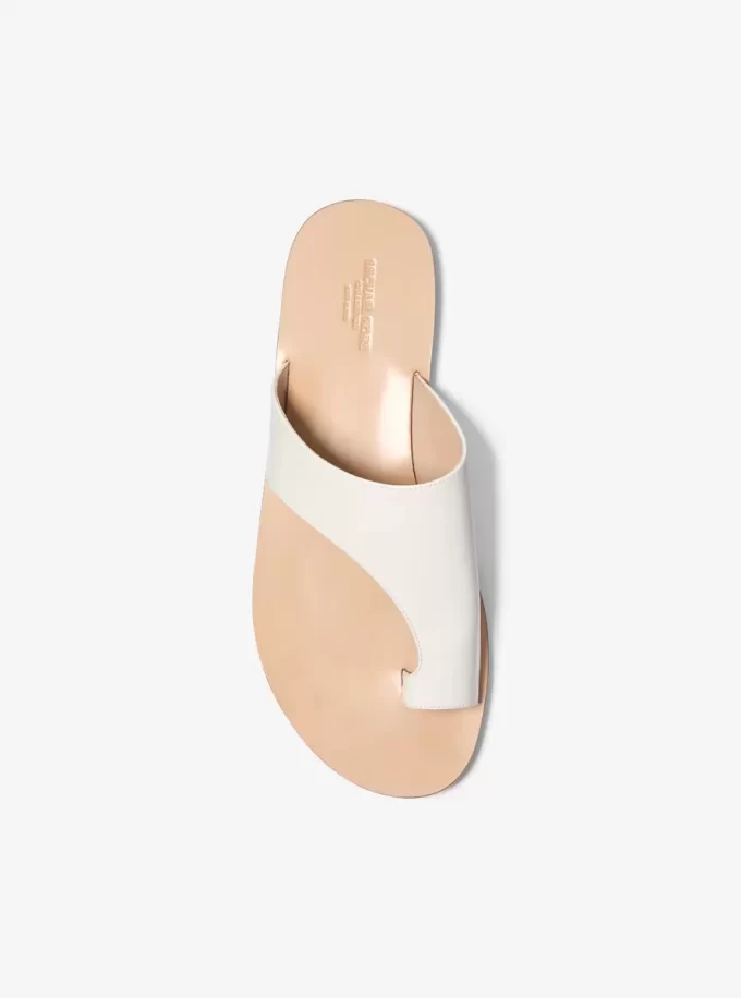 Nettuno Leather Thong Sandal