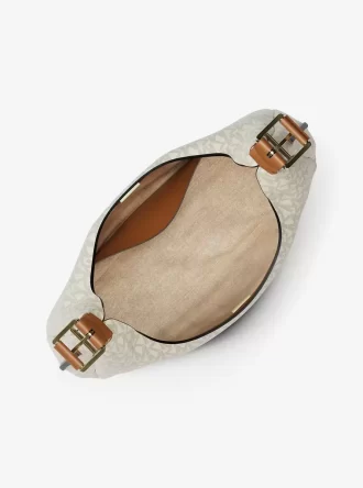 Nolita Large Signature Logo Hobo Shoulder Bag