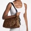 Nolita Medium Leopard Print Calf Hair Shoulder Bag Nolita Medium Leopard Print Calf Hair Shoulder Bag