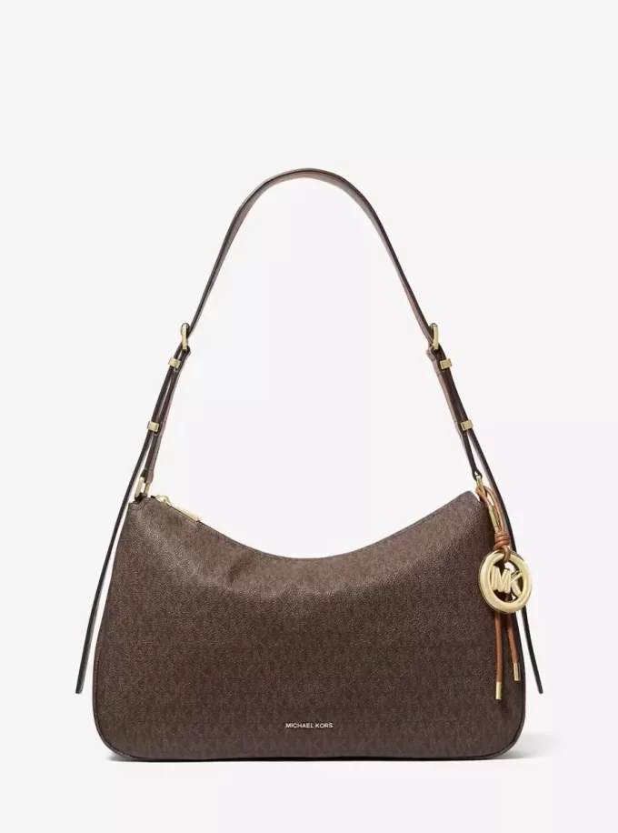 Nolita Medium Signature Logo Shoulder Bag