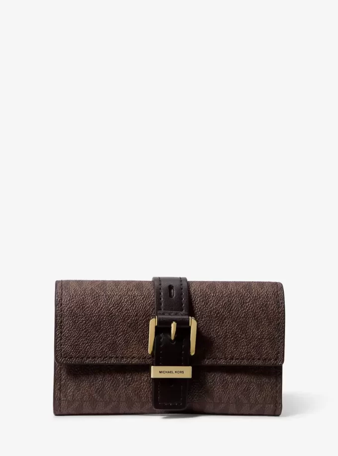 Nolita Medium Signature Logo Tri-Fold Wallet Nolita Medium Signature Logo Tri-Fold Wallet