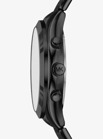 Oversized Aspyn Black-Tone Watch