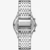 Oversized Aspyn Silver-Tone Watch