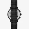 Oversized Billie Frosted Black-Tone Watch Oversized Billie Frosted Black-Tone Watch