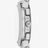 Oversized Billie Frosted Silver-Tone Watch Oversized Billie Frosted Silver-Tone Watch