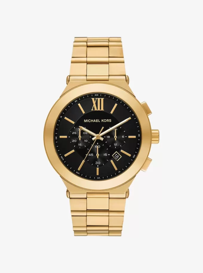 Oversized Billie Gold-Tone Watch Oversized Billie Gold-Tone Watch