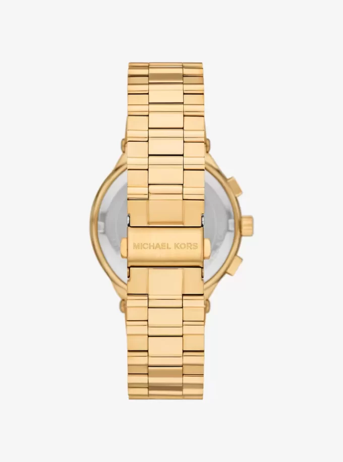 Oversized Billie Gold-Tone Watch Oversized Billie Gold-Tone Watch