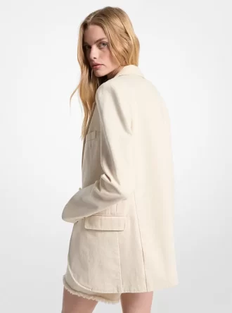 Oversized Denim Blazer