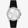 Oversized Everest Pavé Silver-Tone Watch Oversized Everest Pavé Silver-Tone Watch
