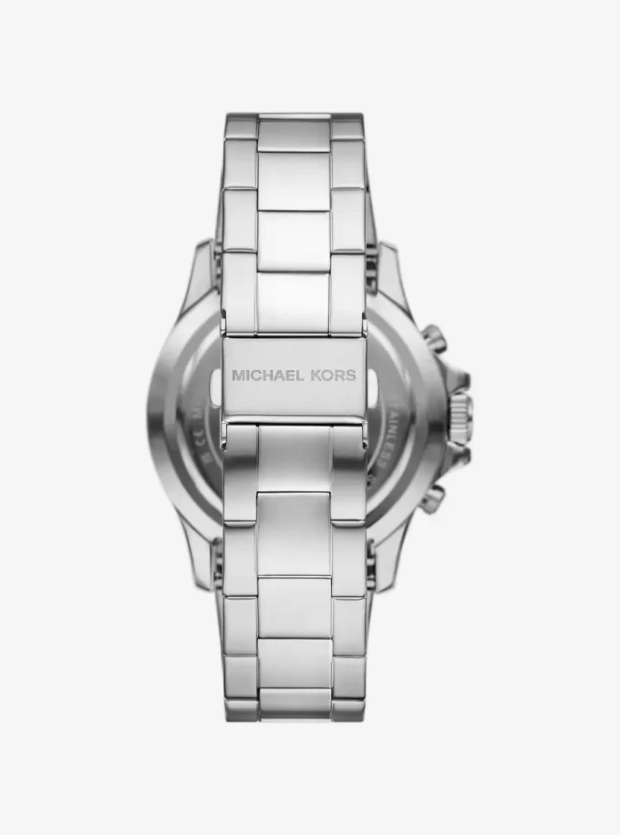 Oversized Everest Silver-Tone Watch Oversized Everest Silver-Tone Watch