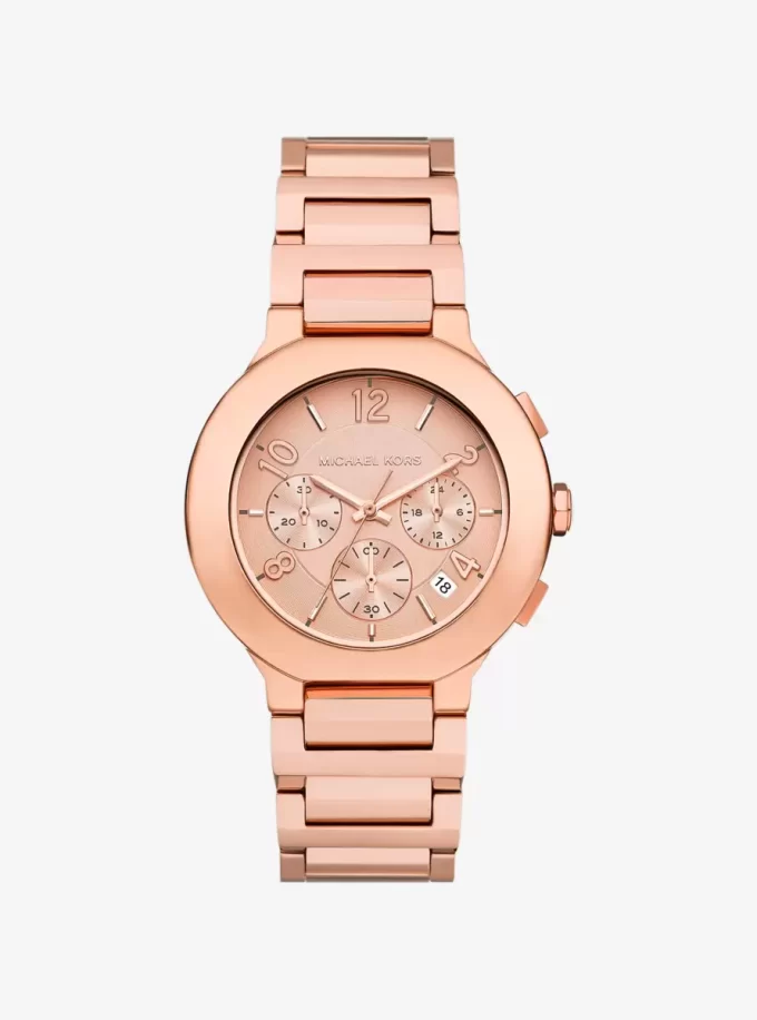 Oversized Gramercy Rose Gold-Tone Watch Oversized Gramercy Rose Gold-Tone Watch