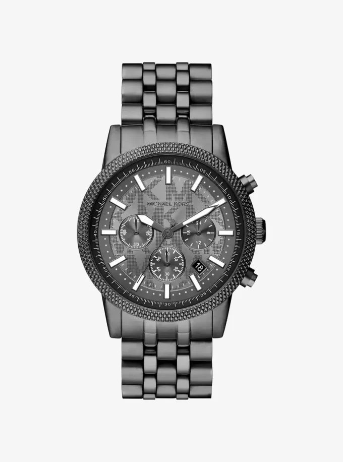 Oversized Hutton Gunmetal Watch Oversized Hutton Gunmetal Watch