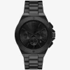 Oversized Lennox Black-Tone Watch Oversized Lennox Black-Tone Watch