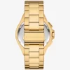 Oversized Lennox Gold-Tone Watch