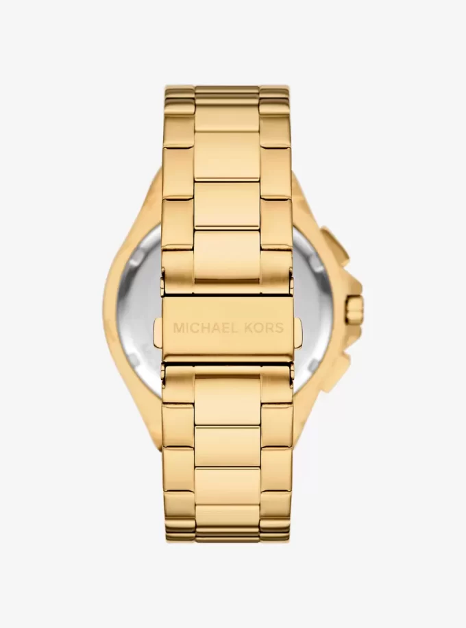 Oversized Lennox Gold-Tone Watch