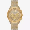 Oversized Lexington Pavé Gold-Tone Watch