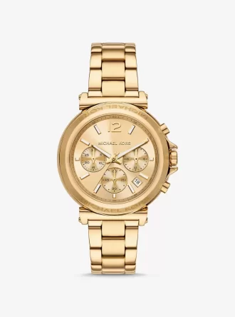Oversized Maren Gold-Tone Watch