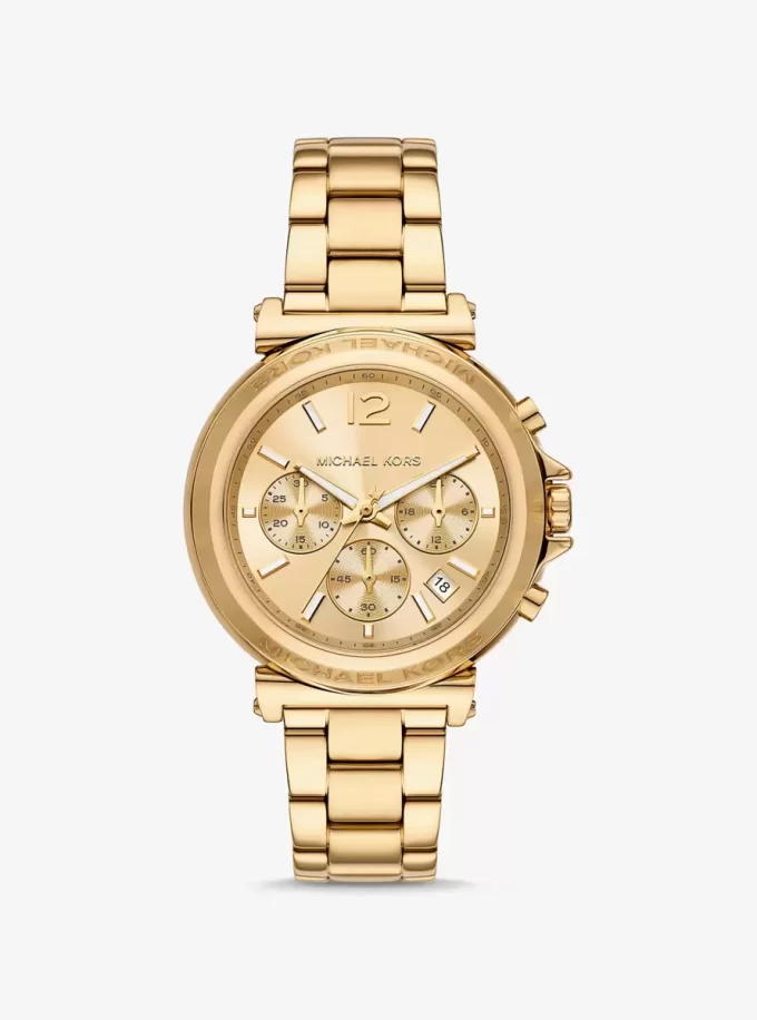 Oversized Maren Gold-Tone Watch