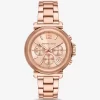 Oversized Maren Rose Gold-Tone Watch Oversized Maren Rose Gold-Tone Watch