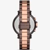Oversized Maren Two-Tone Watch Oversized Maren Two-Tone Watch
