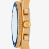 Oversized Maritime Gold-Tone Watch Oversized Maritime Gold-Tone Watch