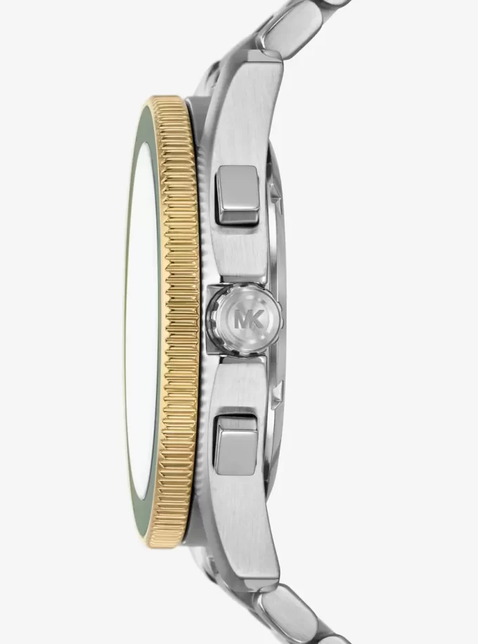 Oversized Maritime Two-Tone Watch Oversized Maritime Two-Tone Watch