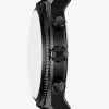 Oversized Panorama Black-Tone Watch