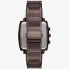 Oversized Rhys Brown-Tone Watch Oversized Rhys Brown-Tone Watch