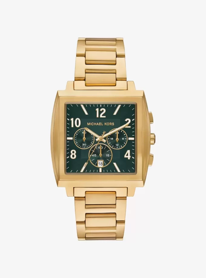 Oversized Rhys Gold-Tone Watch
