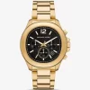 Oversized Sage Gold-Tone Watch
