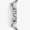 Oversized Sage Silver-Tone Watch Oversized Sage Silver-Tone Watch