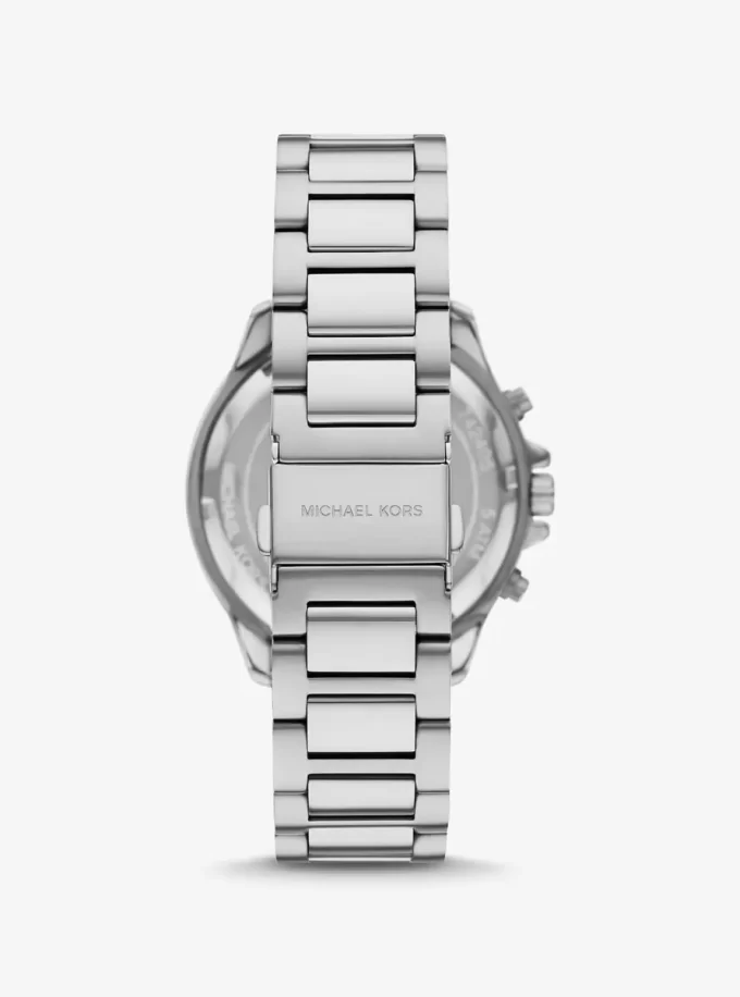 Oversized Sage Silver-Tone Watch Oversized Sage Silver-Tone Watch