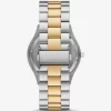 Oversized Slim Runway Two-Tone Watch