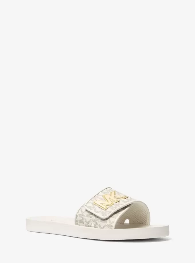 Palmer Signature Logo Slide Sandal Palmer Signature Logo Slide Sandal