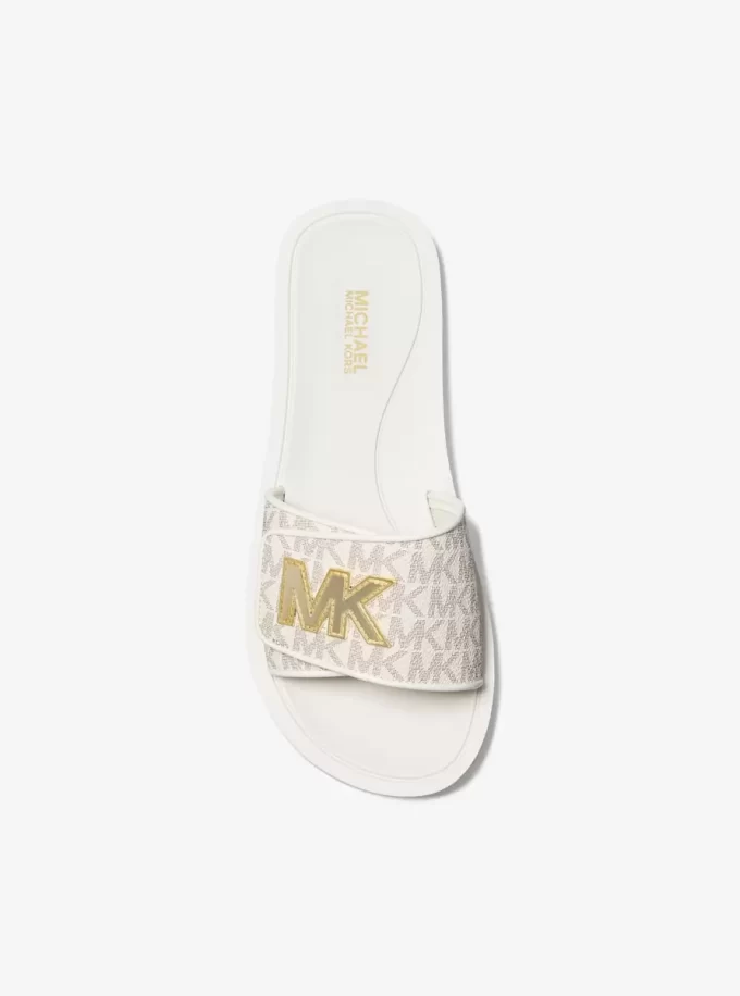 Palmer Signature Logo Slide Sandal Palmer Signature Logo Slide Sandal