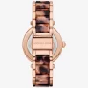 Parker Pavé Rose Gold-Tone and Acetate Watch Parker Pavé Rose Gold-Tone and Acetate Watch