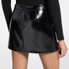Patent Micro Mini Skirt Patent Micro Mini Skirt