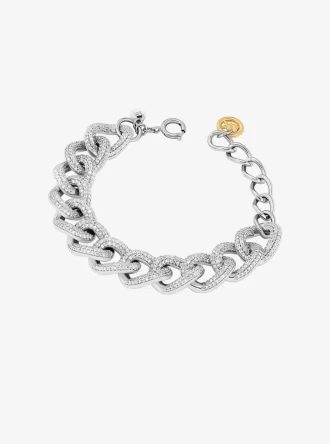Pavé Curb-Link Bracelet